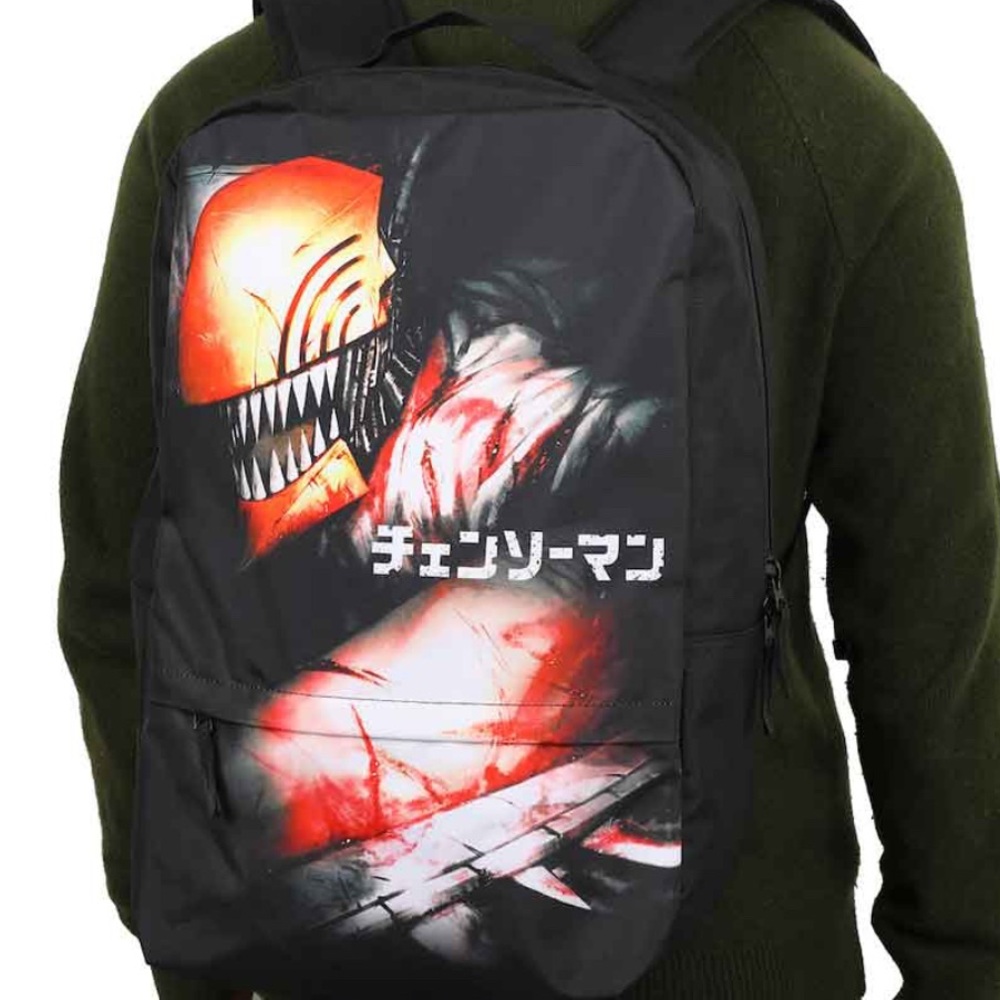 Chainsaw Man Sublimated Laptop Backpack Bioworld